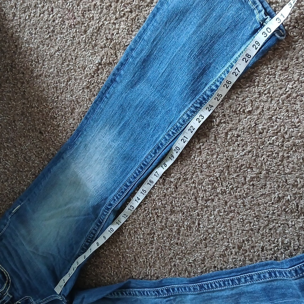 Vigross slim boot cut  blue jeans size 2 - Picture 10 of 16